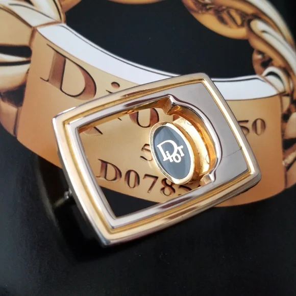 ❗Vintage Dior 80s Gold Belt Buckle❗